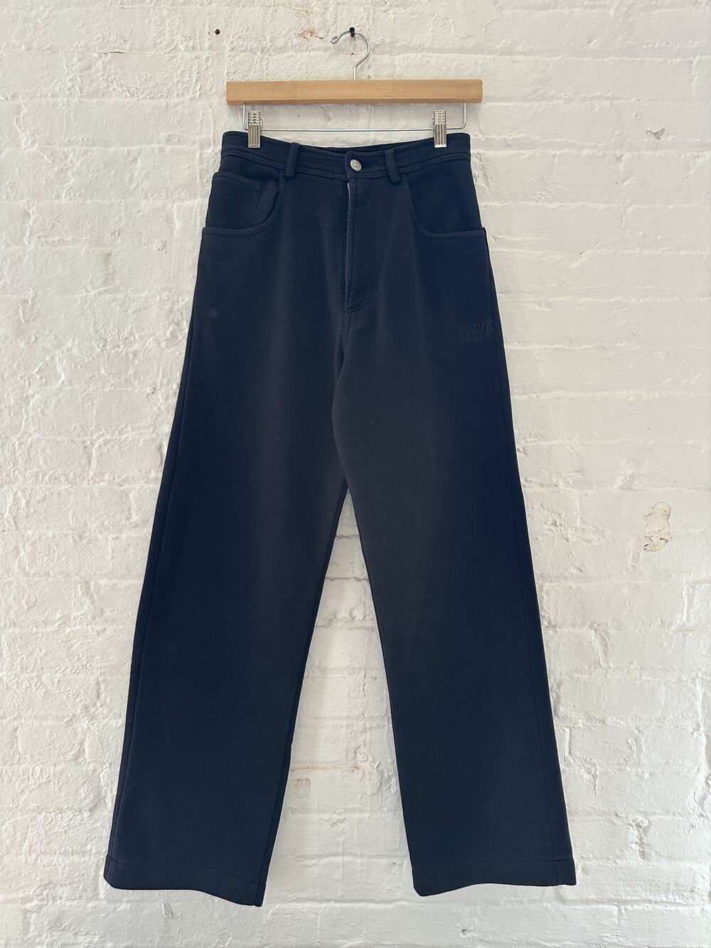 Maison Margiela Wide Leg 5 Pocket Lounge Trousers